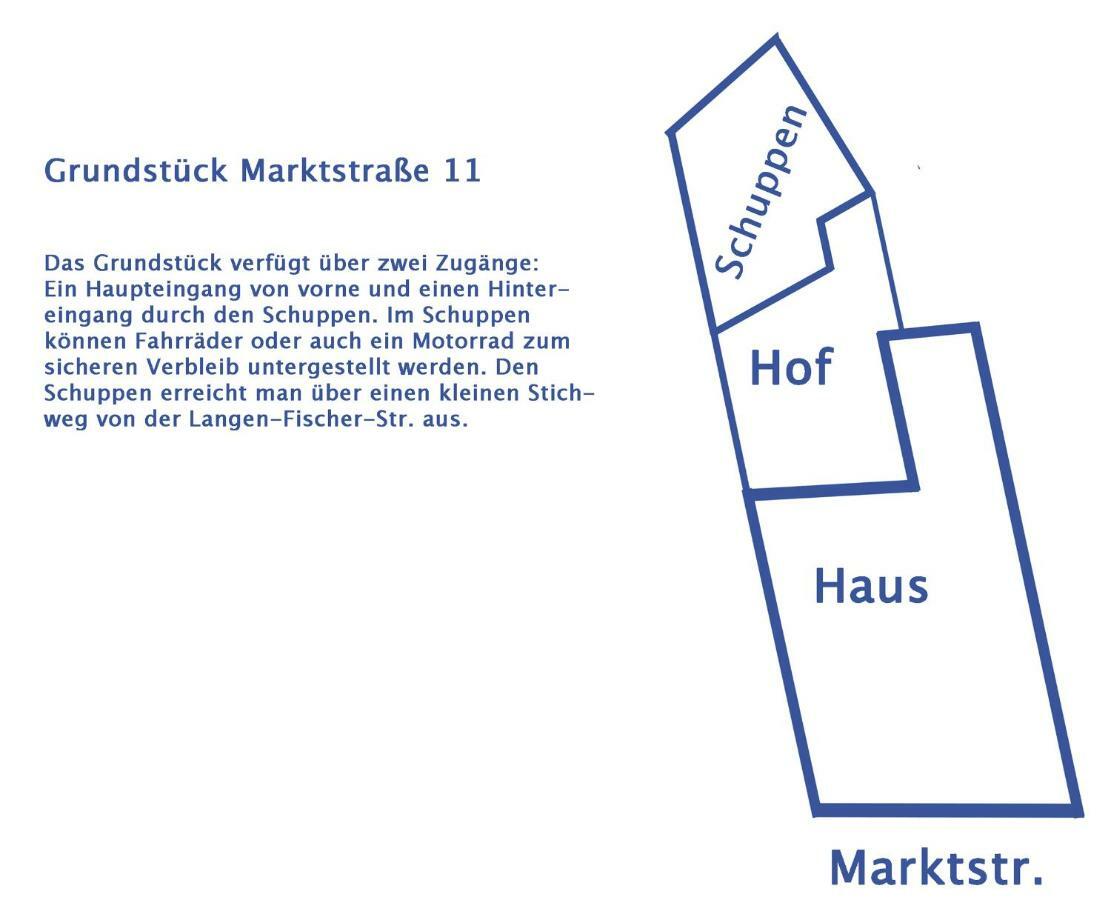 Ferienhaus Marktstrasse Tangermünde Exterior foto